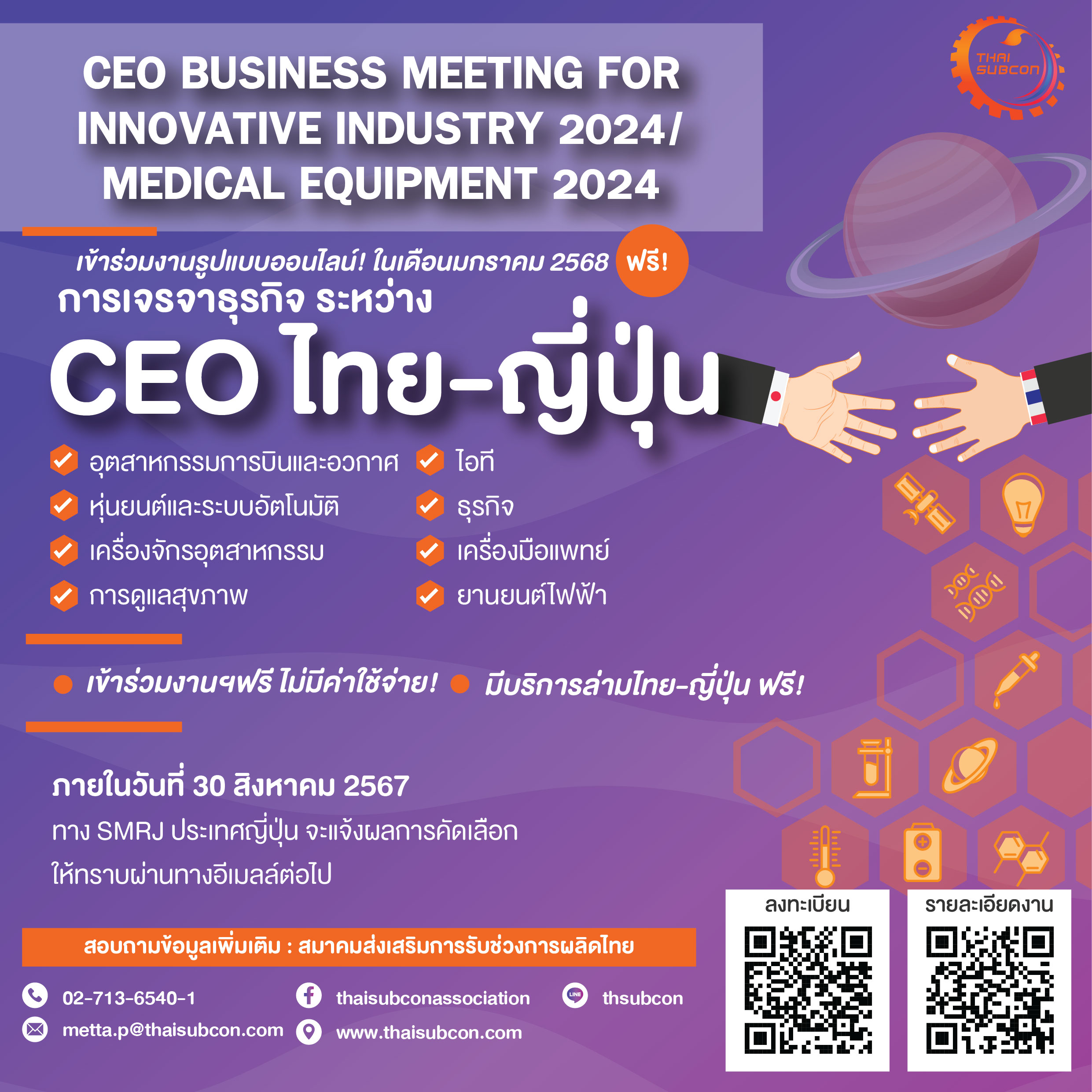 CEO-InnovativeIndustry/Medical Equipment2024