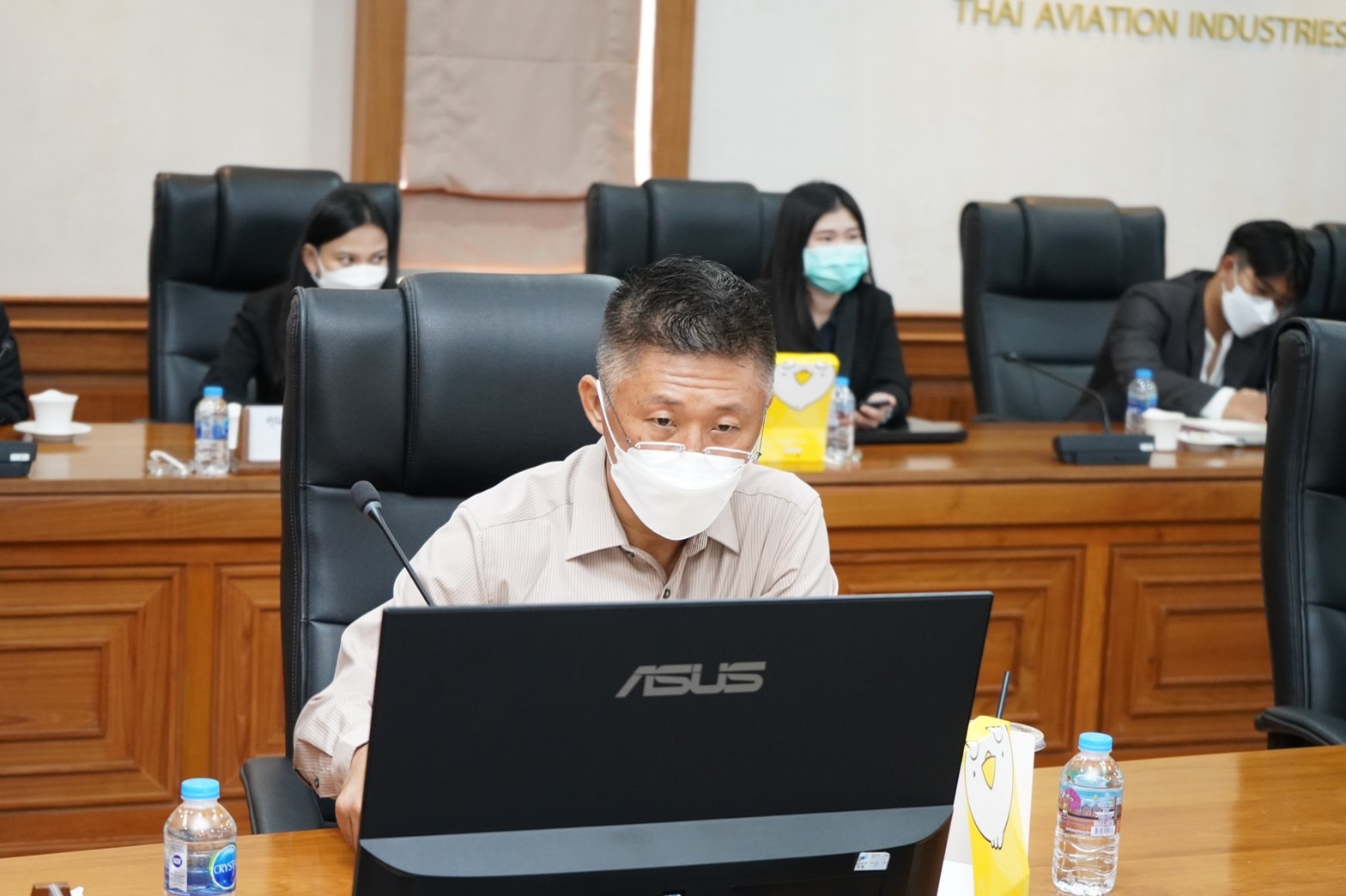 GISTDA, TISTR, TAI และ THAI SUBCON ได้มีการประชุมจัดตั้งคณะทำงานบริหารตามบันทึกข้อตกลงความเข้าใจ ว่าด้วยการสร้างความร่วมมือด้านการวิจัยพัฒนา ทดสอบชิ้นส่วนอากาศยาน
