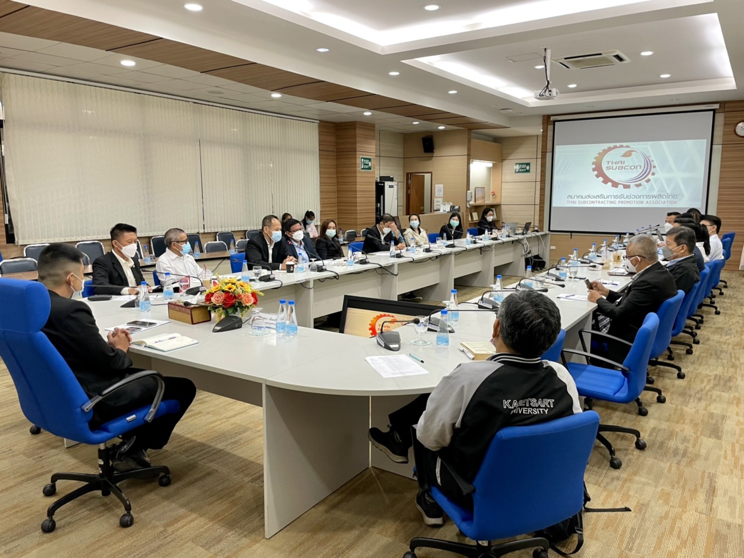 THAI SUBCON พาคณะสมาชิกเข้าร่วมประชุมเชิงปฏิบัติการ และเจรจาธุรกิจร่วมกับ การท่าอากาศยานแม่ฟ้าหลวง จ. เชียงราย โครงการศูนย์ซ่อมอากาศยาน (MRO) ชมรม (ฝ่าย) กีฬาทางอากาศ ร่มบิน-ร่มร่อน และอากาศยาน ผู้ประกอบการในธุรกิจท่องเที่ยวและการบิน จังหวัดเชียงราย