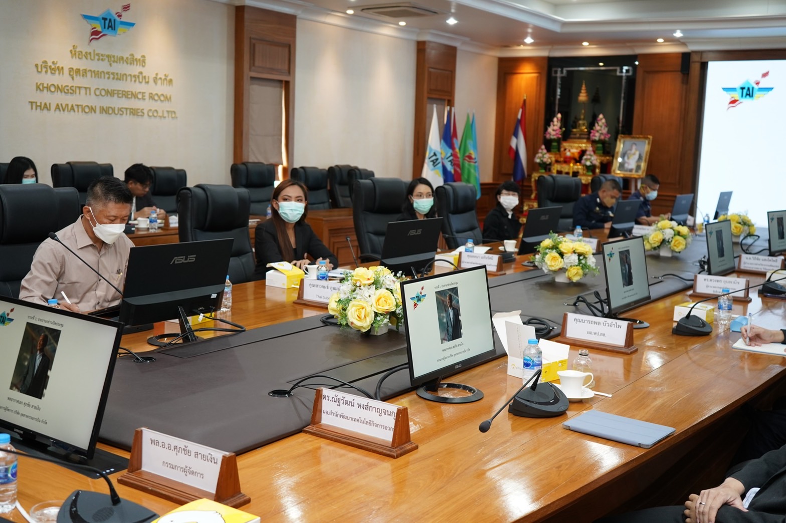 GISTDA, TISTR, TAI และ THAI SUBCON ได้มีการประชุมจัดตั้งคณะทำงานบริหารตามบันทึกข้อตกลงความเข้าใจ ว่าด้วยการสร้างความร่วมมือด้านการวิจัยพัฒนา ทดสอบชิ้นส่วนอากาศยาน