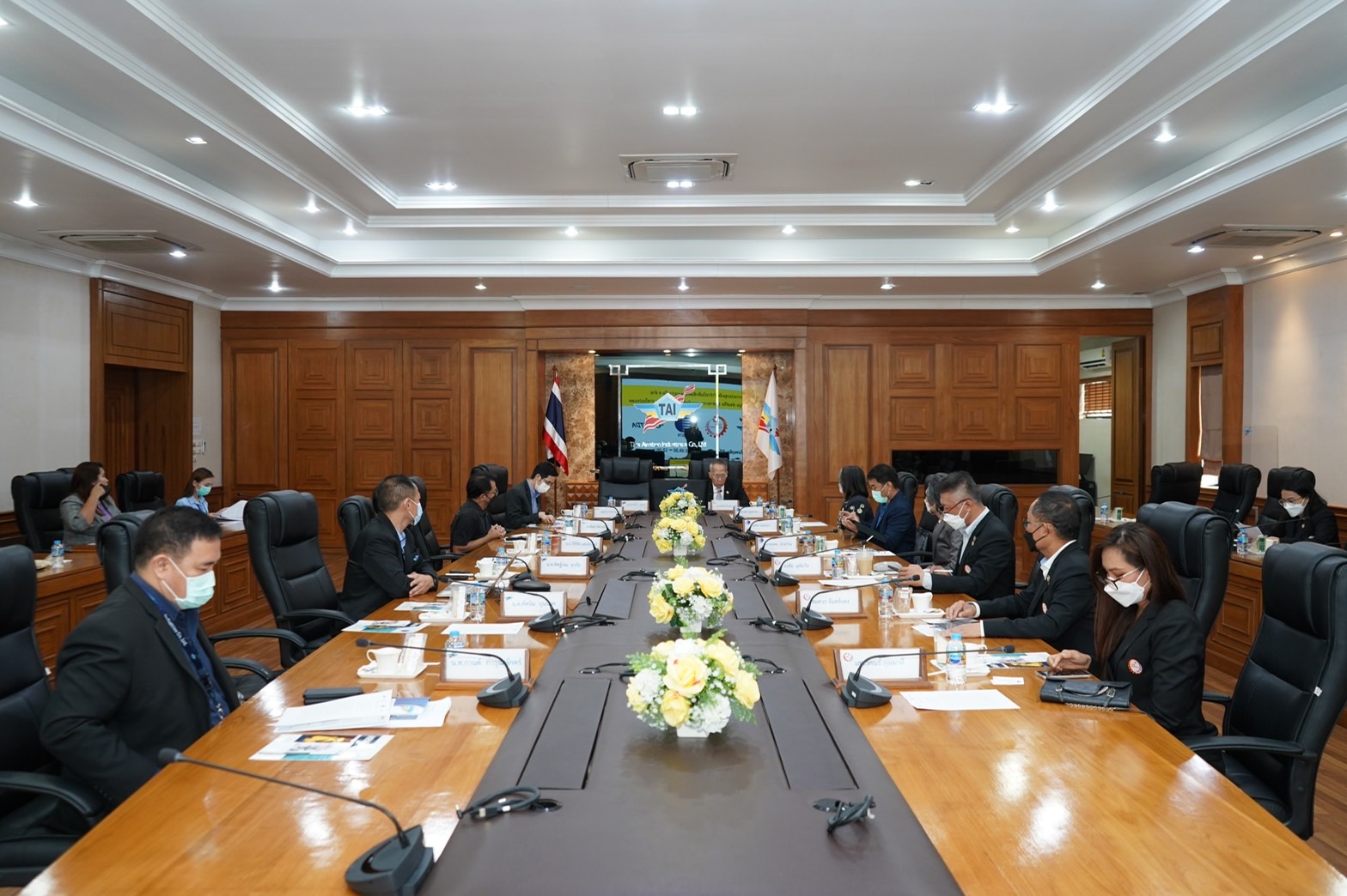 สมาคมไทยซับคอนร่วมประชุมการจัดทำร่างบันทึกข้อตกลงความร่วมมือ 4 ฝ่าย เพื่อส่งเสริมพัฒนาการดำเนินธุรกิจที่เกี่ยวข้องกับอุตสาหกรรมการบินของประเทศไทย
