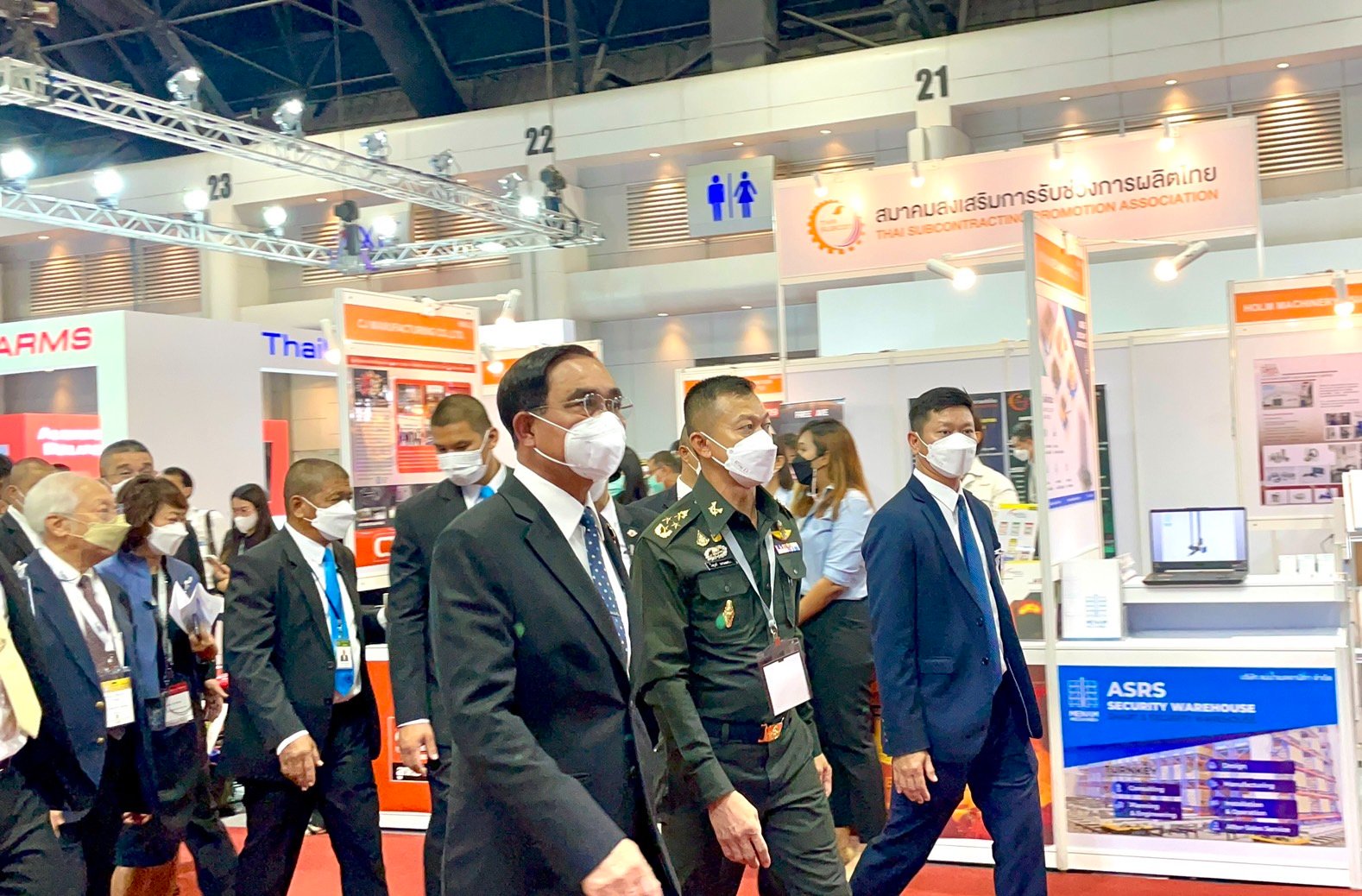 THAI SUBCON พาสมาชิกเข้าร่วมออกบูธใน Thai Subcon Pavilion ในงานDefense & Security 2022 ณ อิมแพค เมืองทองธานี ชาเลนเจอ Hall 1-2