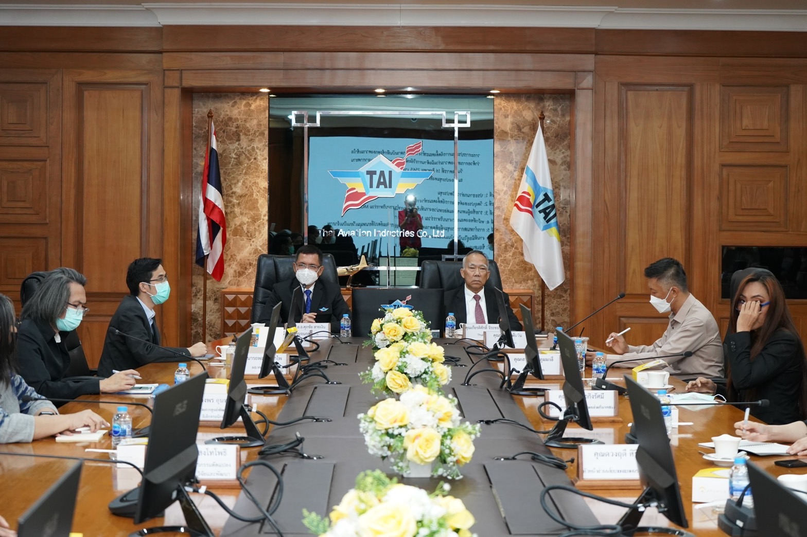 GISTDA, TISTR, TAI และ THAI SUBCON ได้มีการประชุมจัดตั้งคณะทำงานบริหารตามบันทึกข้อตกลงความเข้าใจ ว่าด้วยการสร้างความร่วมมือด้านการวิจัยพัฒนา ทดสอบชิ้นส่วนอากาศยาน