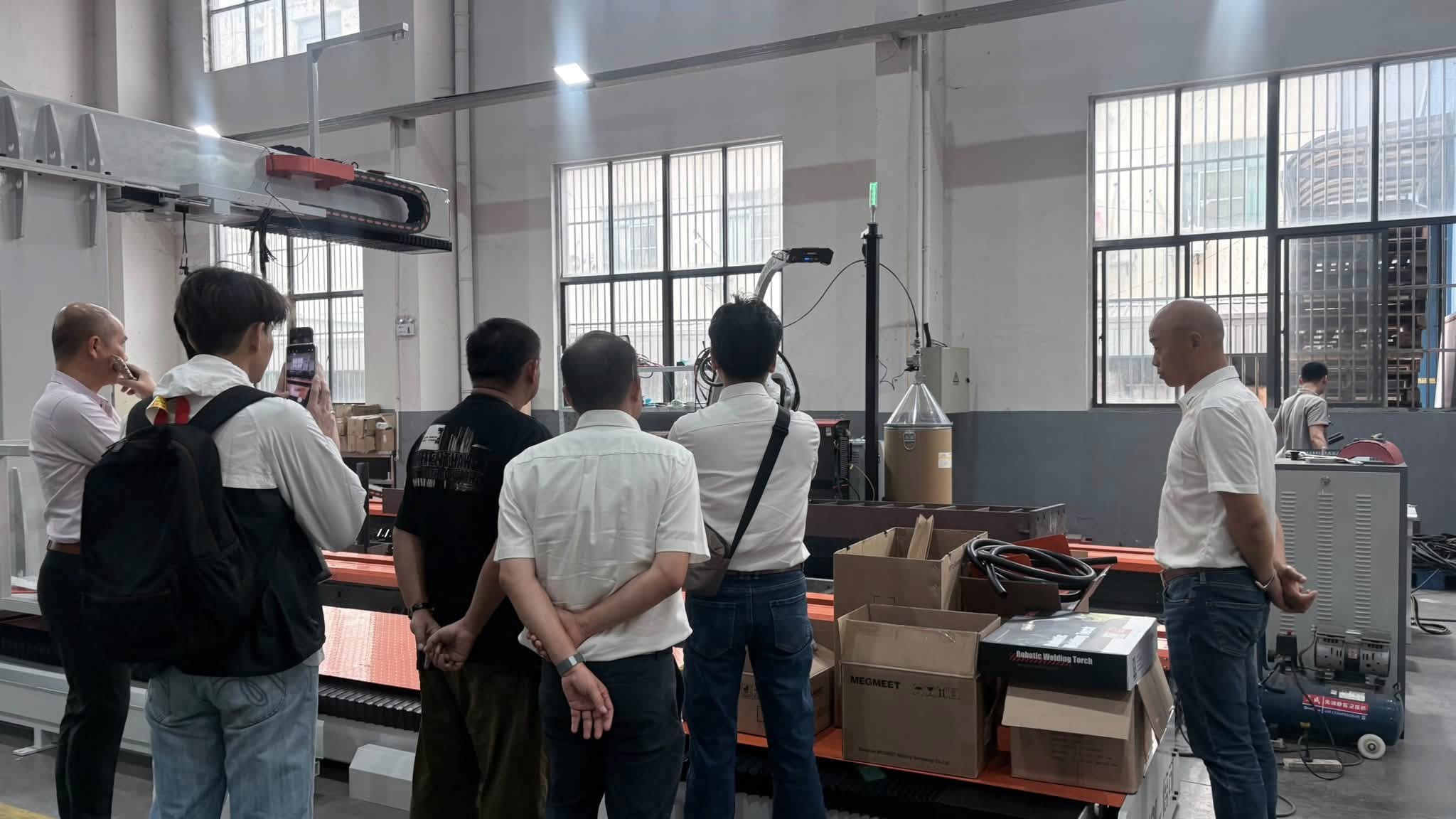 คณะผู้ประกอบการไทยเยี่ยมชมโรงงาน Baykal Robotics ณ เมือง Wuxi ประเทศจีน