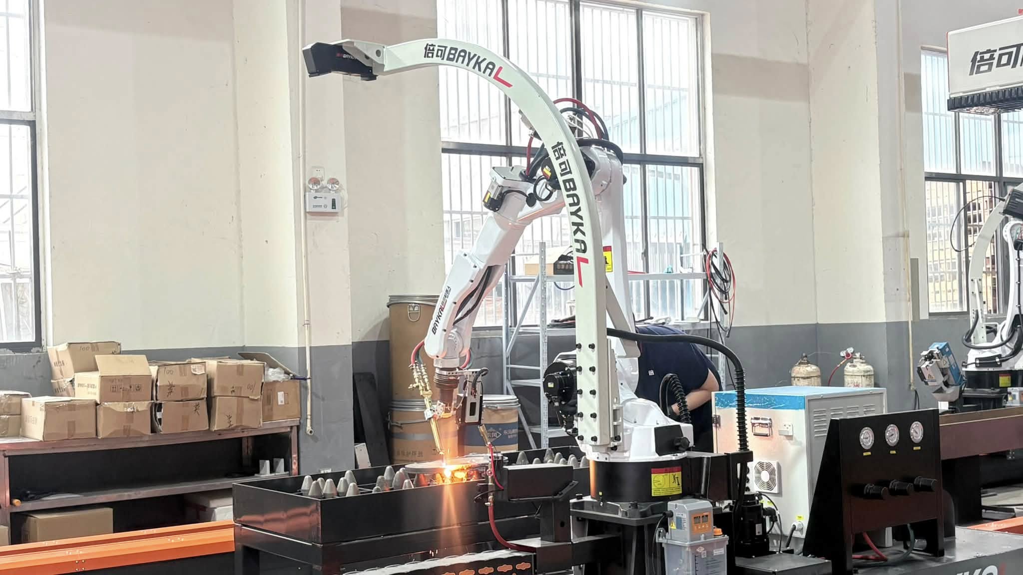 คณะผู้ประกอบการไทยเยี่ยมชมโรงงาน Baykal Robotics ณ เมือง Wuxi ประเทศจีน