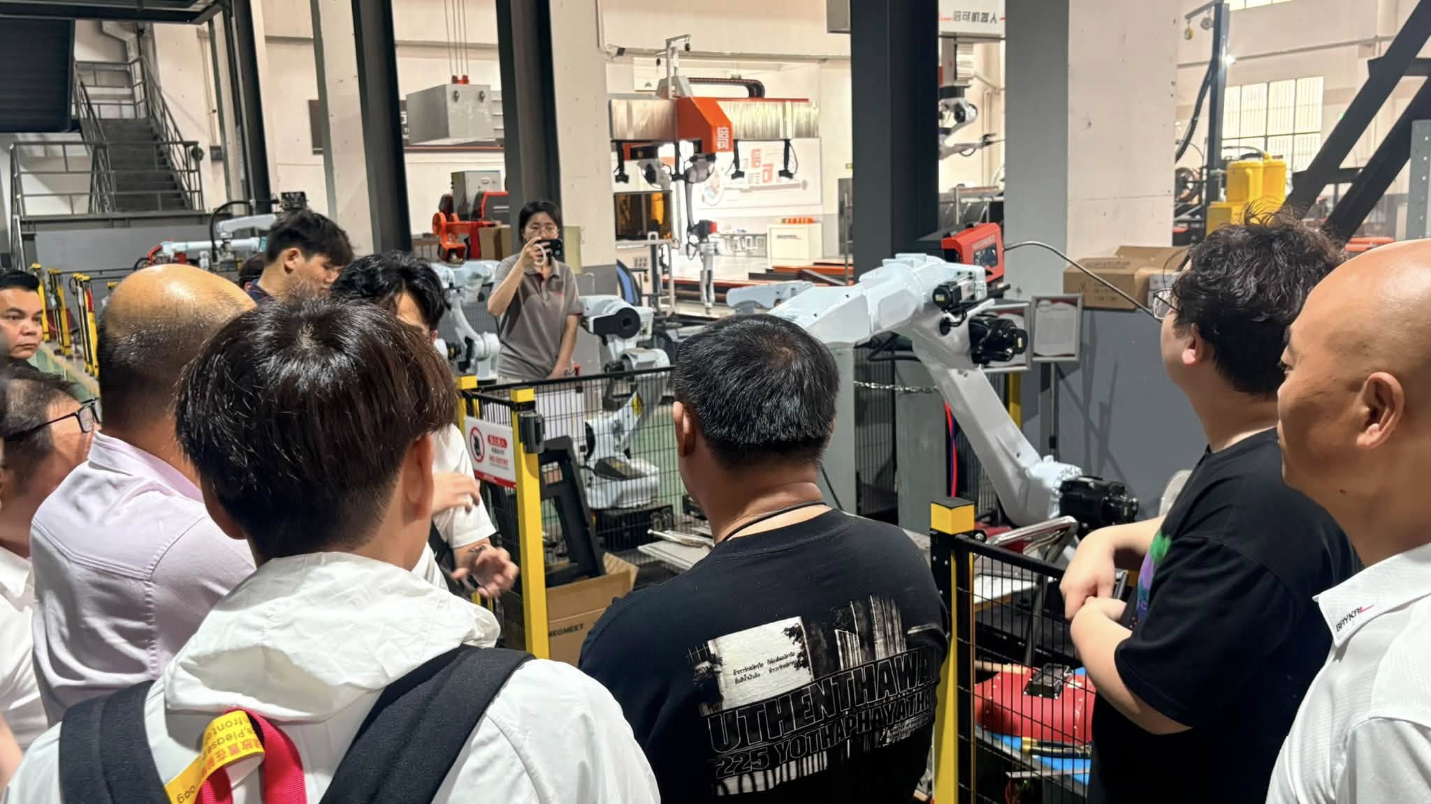 คณะผู้ประกอบการไทยเยี่ยมชมโรงงาน Baykal Robotics ณ เมือง Wuxi ประเทศจีน