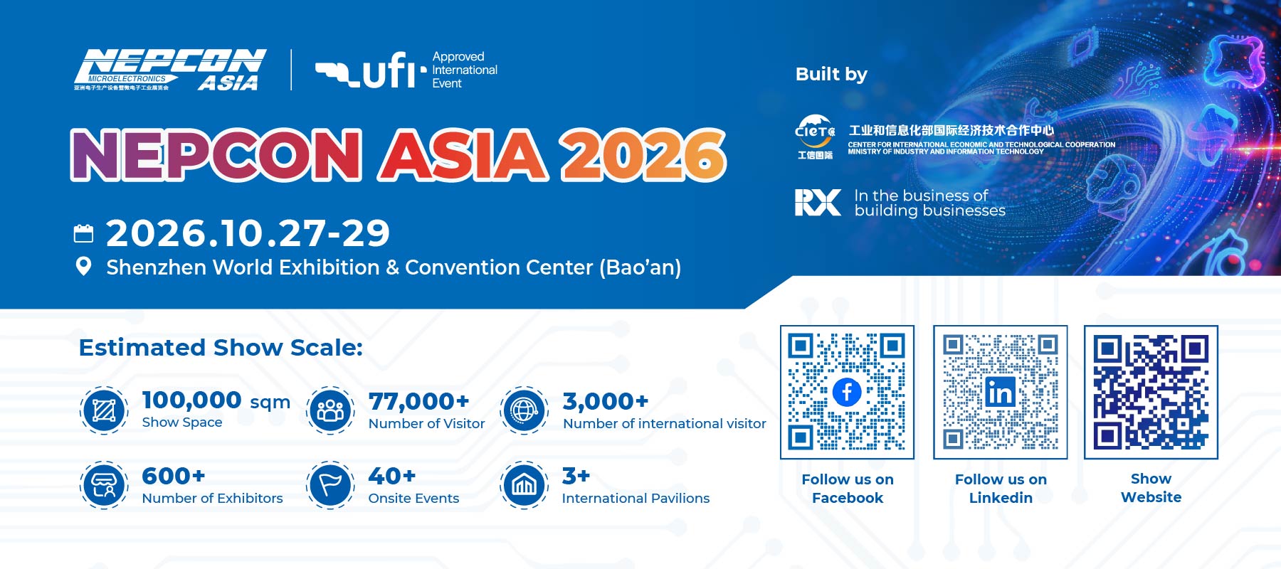 NEPCON ASIA 2026 มหกรรมเทคโนโลยีการผลิตอิเล็กทรอนิกส์ระดับเรือธง ตอบรับกระแส AI มุ่งสู่อนาคตแห่งความก้าวหน้า